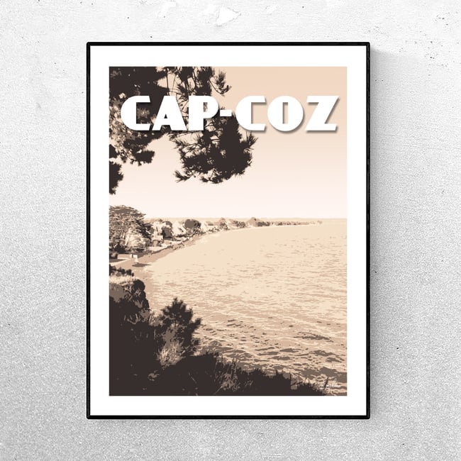 Affiche Cap-Coz - 3 versions 