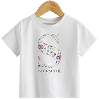 Image 4 of T-SHIRT: Flower Letter