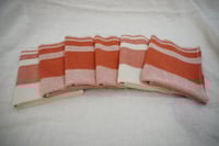 Image 3 of Handwoven Cotton Towels   "Terracotta" 