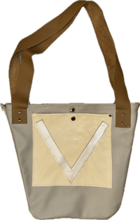 Cowhide Leather Tote Bag (Oatmeal)