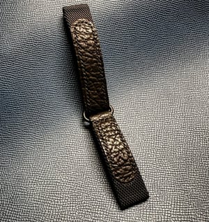 Image of Black Ballistic Canvas & Shark Velcro Strap