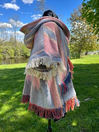 Image 6 of Large Short Sleeve Tapestry Zip-up