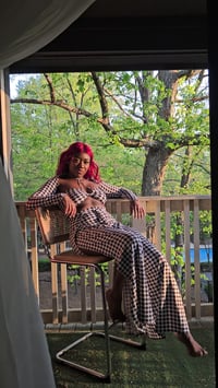 Image 4 of Houndstooth Wrap Pant | More Colors Available🎨