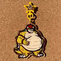 Image 1 of Bowser Keychain