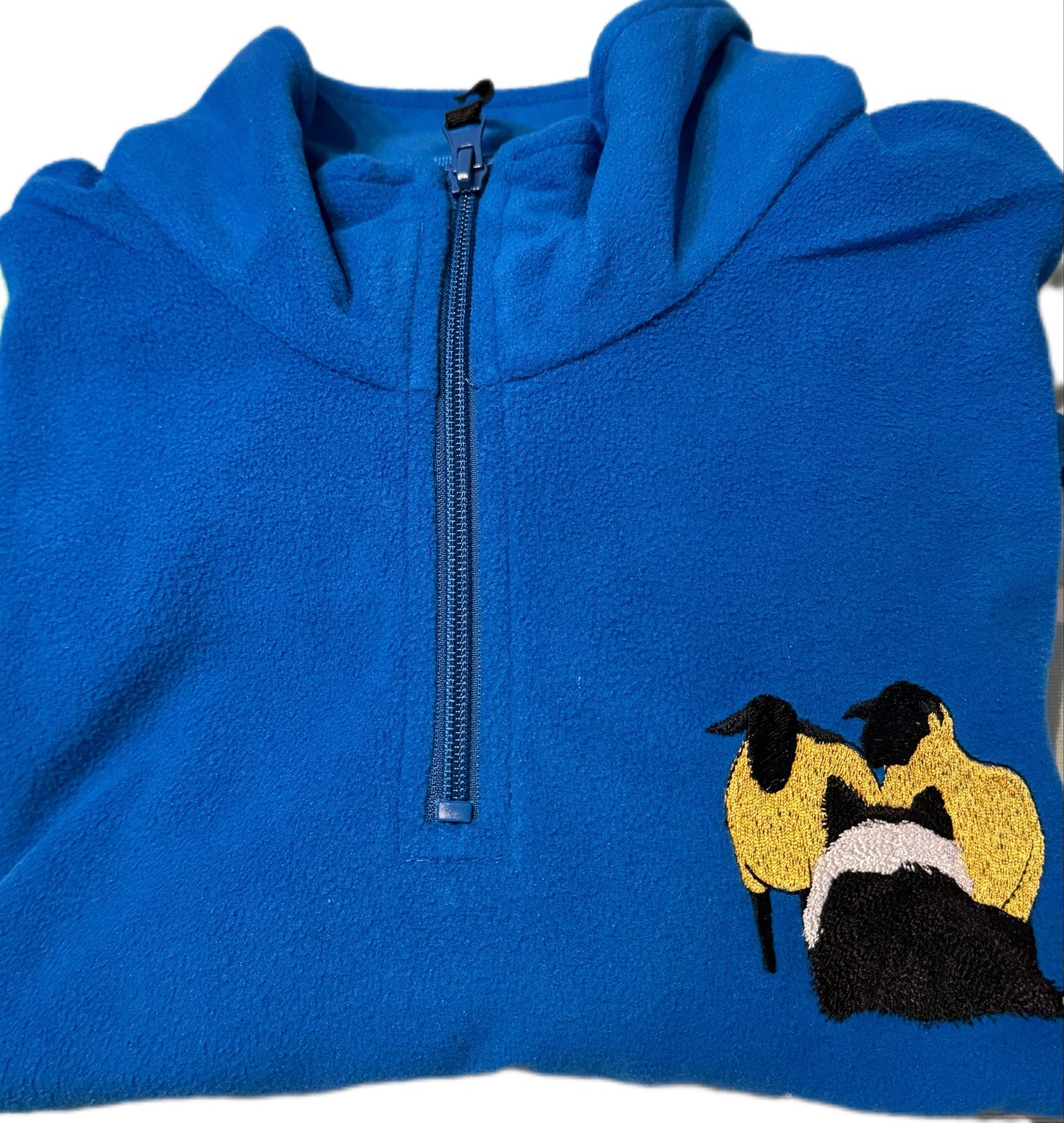 Image of Collie - 1/4 zip fleece 