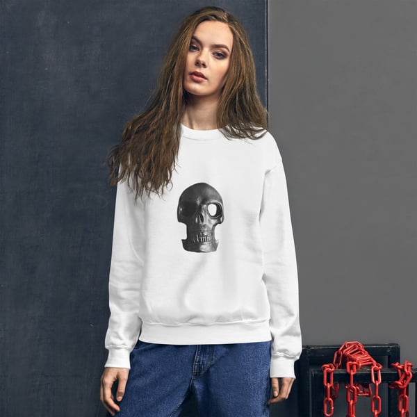 Image of Clay Skull Unisex Sweatshirt