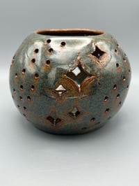 Image 3 of Round Woo Blue Luminary