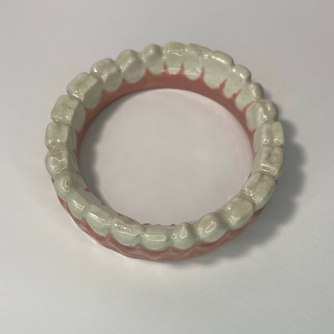 Teeth Bracelet C - 6.50 in Inner Circumference