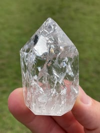 Image 6 of Crackle Quartz Crystal Tower #1505