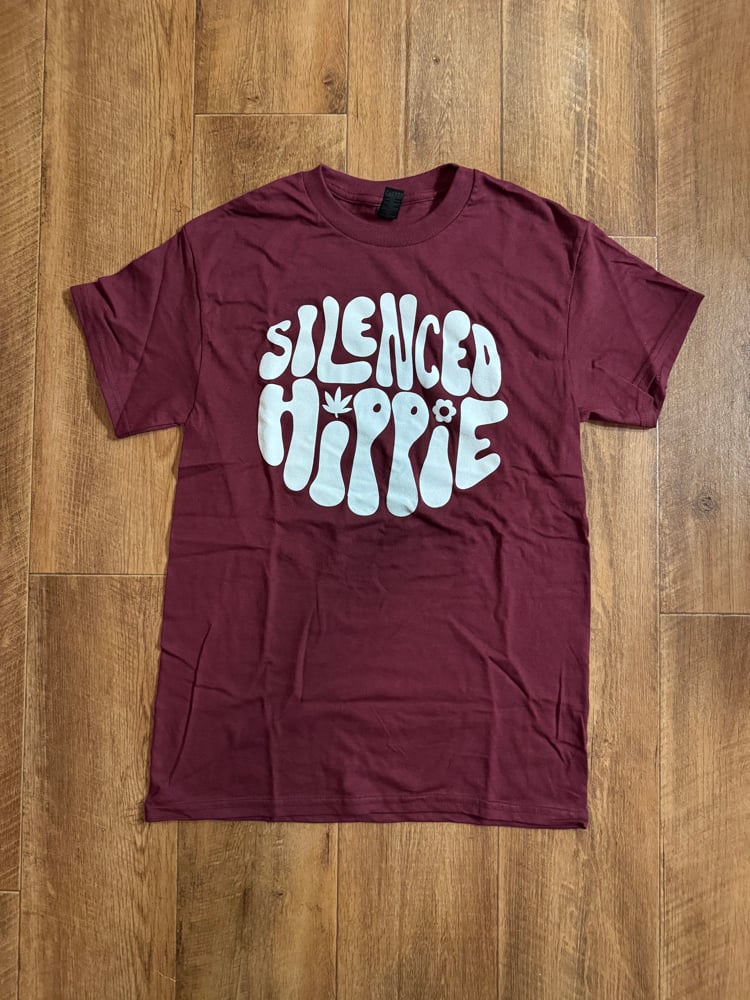 Image of Maroon Silenced Hippie Tee