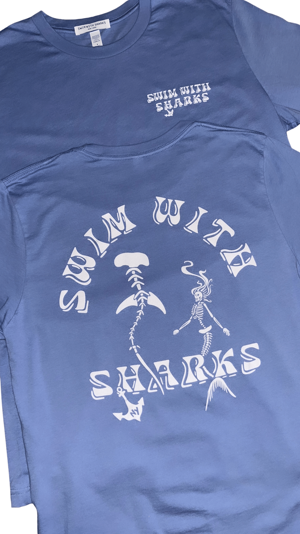 Sink Or Swim T-Shirt - Lavender Blue