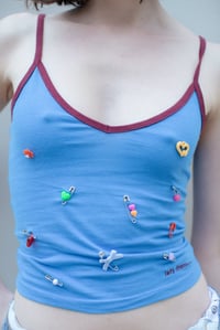Image 2 of Charms Top (Blue)