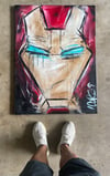 Iron Man LIVE painting from MegaCon 2022