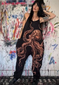 Image 2 of “OCTOPUSS” BLEACH PAINTED BAGGY JUMPER SIZE MEDIUM