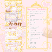 Image 2 of Hime Gyaru Sticker Sheet