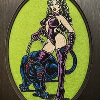 Image 2 of Panther embroidery