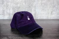 Navy wave logo Dad Hat
