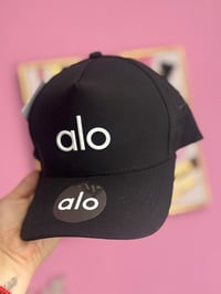 Image 1 of Black 3D  logo hat 