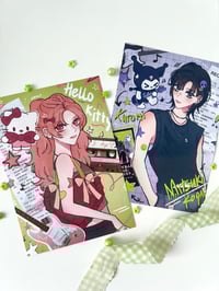 Image 1 of Green Yuri Prints