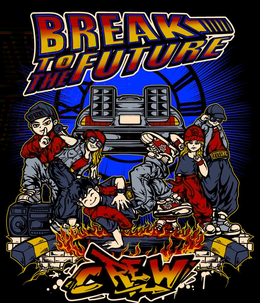 Image of Break to the Future Crew design 