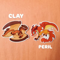 Image 2 of Destiny Dragonets 3" Vinyl Stickers