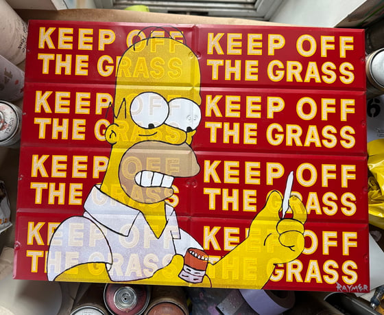 Image of Keep Off the Grass Homer