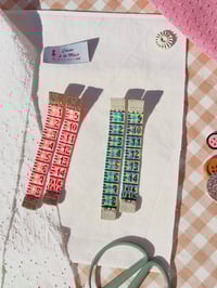Image 1 of Tape measure earrings Vichy