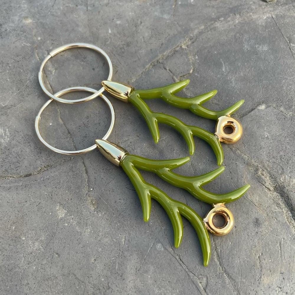 Image of Conifers on Golden Hoops