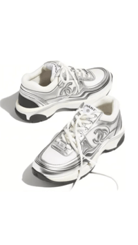 Image 3 of Silver Running Sneakers