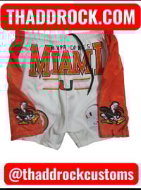 Image 1 of Canes 305 Unisex slim satini Shorts white