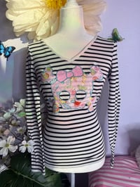 Image 2 of Skull Candy Long Sleeve Top ♡🍬💀(XS/S)