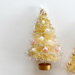 Image of Cream, Blush and Gold Christmas Tree