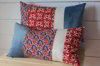 Image 1 of Coussin patchwork