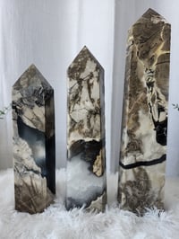 Image 4 of Volcanic Agate Large Crystal Towers UV Reactive - 3 Styles 
