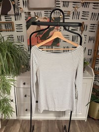 Image 1 of Lucky brand ribbed cross back top