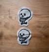 Skelly linen patches 