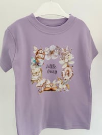 Image 3 of Little Fairy Wreath T-Shirt