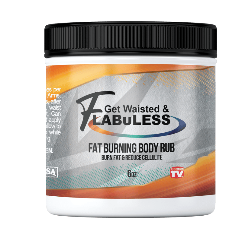 Get Waisted & FLABuLESS Fat Burning Body Rub with Cayenne