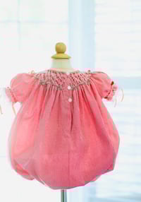 Image 9 of Hand Smocked Silk Ribbon Bishop Collection