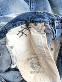 Image 6 of Hysteric Glamour Studded Pocket Repair Selvedge Denim - 35