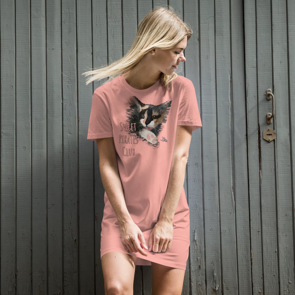 Image of Sweet Pirates Club Organic cotton t-shirt dress