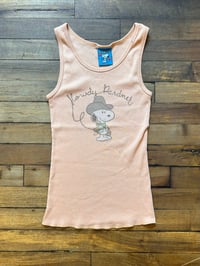 Howdy Pardner Snoopy tank