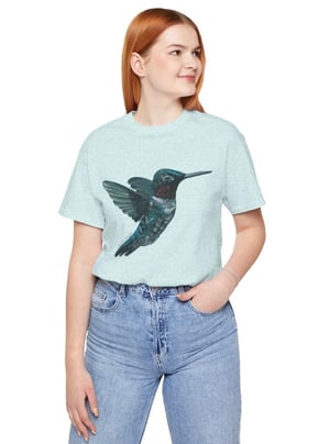 Heather Ice Blue Tee