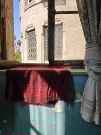 Image 1 of Tatreeze scarf Cyprus tree - Made in Palestine 