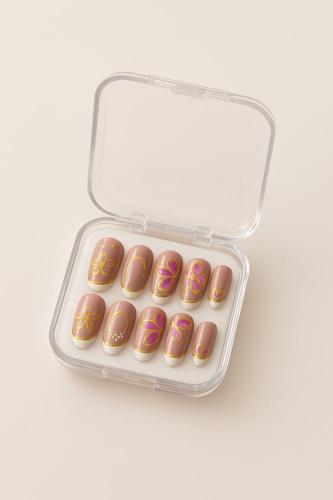 Image of Gold Floral