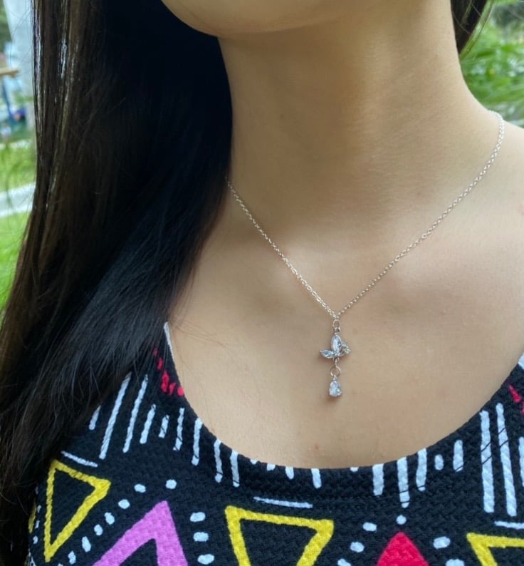 Image of Ray of Light Necklace ✨🌈