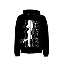 HEY SHOOT GIRL PUFFER JACKET BLACK
