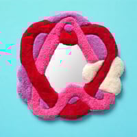 Image 1 of Miroir serpentin rose 