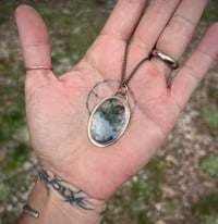 Image 3 of Moss agate necklace 