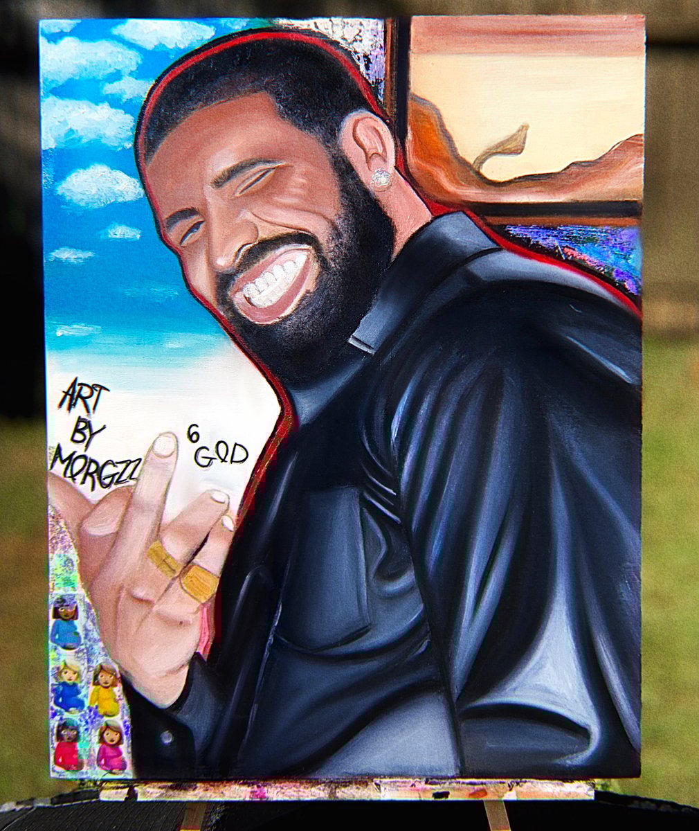 “Champagne Papi” (original) Broussard Gallery